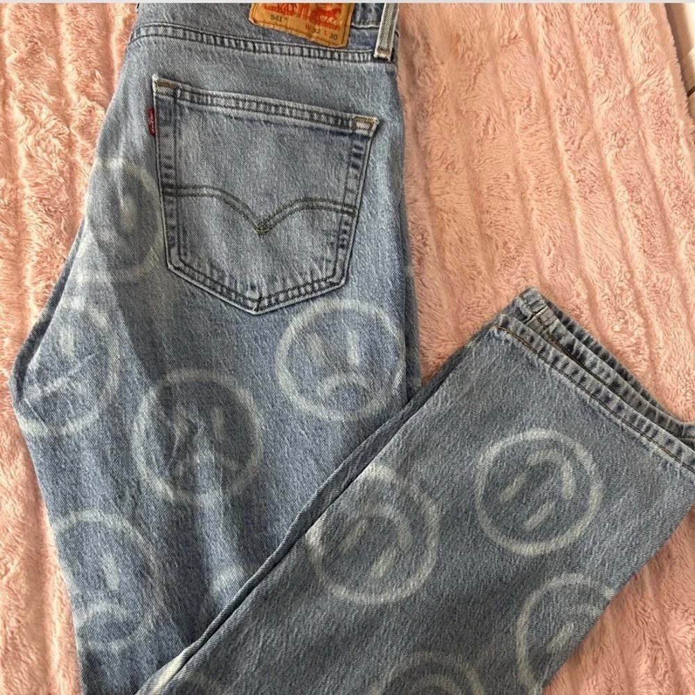 Levi's Light Blue Men's Straight Jeans 0145